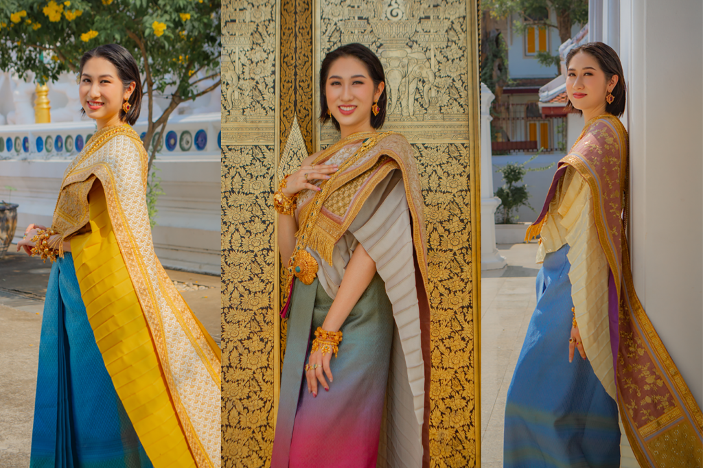 Thai Style Studio 1984 สร้างแรงบันดาลใจไปวัด กับชุดไทยหลากสี colorful 7