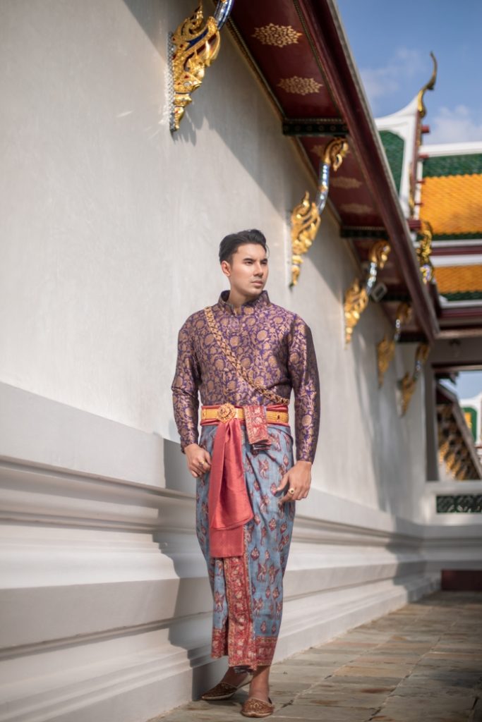 Thai Style Studio 1984 5ชุดไทยผู้ชาย เปลี่ยนวัดให้กลายเป็นรันเวย์ ดูเท่ทุกองศา 39